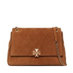 Torebka Tory Burch. Brązowe torebki klasyczne Tory Burch, bez wzorów, klasyczne, bez dodatków. Za 3,334.00 zł.