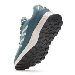 Damskie buty Ravika. Zielone buty trekkingowe Regatta, z dzianiny, bez zapięcia. Za 299.99 zł.