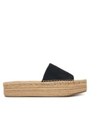 Calvin Klein Espadryle Ebeth HW0HW02894 Czarny. Czarne espadryle Calvin Klein, bez wzorów, z materiału, bez obcasa. Za 409.99 zł.