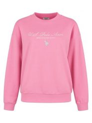 U.S. Polo Assn. Bluza w kolorze jasnoróżowym rozmiar: L. Różowe bluzy U.S. Polo Assn., l, bez wzorów, bez ramiączek, bez kaptura. Za 148.61 zł.