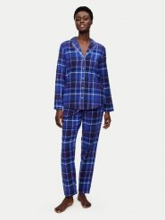 Triumph Piżama Boyfriend 10225075 Niebieski Relaxed Fit. Niebieskie piżamy Triumph, bez wzorów, z bawełny, bez kołnierzyka, bez ramiączek. Za 199.99 zł.