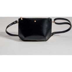 Elegancka saszetka ze skóry ekologicznej - Czarny. Nerki i saszetki Mohito. Za 69.99 zł.