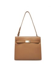 Tommy Hilfiger Torebka Th Heritage Shoulder Bag AW0AW17182 Brązowy. Brązowe torebki klasyczne Tommy Hilfiger, bez wzorów, ze skóry, bez dodatków. Za 339.99 zł.