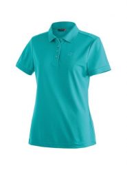 Maier Sports Funkcyjna koszulka polo "Ulrike" w kolorze turkusowym rozmiar: 44. Niebieskie t-shirty sportowe Maier Sports, bez wzorów, z materiału, bez ramiączek, outdoorowe. Za 91.77 zł.