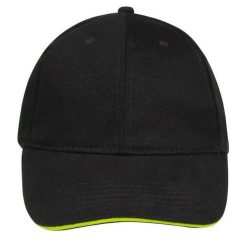 Czapka Z Daszkiem Buffalo 6 Panel. Czarne czapki z daszkiem SOL'S, bez wzorów. Za 29.99 zł.