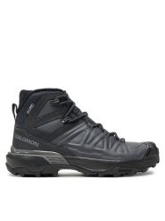 Salomon Trekkingi X Ultra Snowpilot Waterproof L47585900 Czarny. Czarne buty trekkingowe Salomon, z materiału, bez zapięcia. Za 469.99 zł.