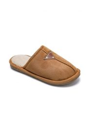 Confly Kapcie w kolorze jasnobrązowym rozmiar: 39. Brązowe kapcie Confly, z aplikacjami. Za 48.05 zł.