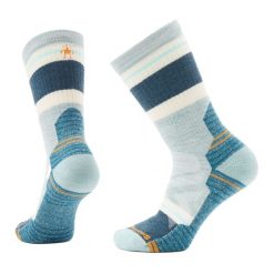 Skarpety trekkingowe damskie Smartwool Hike Full Cushion Saturnsphere Crew. Niebieskie skarpetki Smartwool, bez wzorów. Za 119.99 zł.