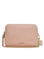 MICHAEL Michael Kors Torebka Bryant 32S5GYTC5V Różowy. Czerwone listonoszki MICHAEL Michael Kors, bez wzorów, ze skóry, bez dodatków. Za 629.99 zł.