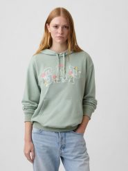 GAP Bluza w kolorze jasnozielonym rozmiar: XL. Zielone bluzy GAP, xl, bez wzorów, z kapturem. Za 174.95 zł.