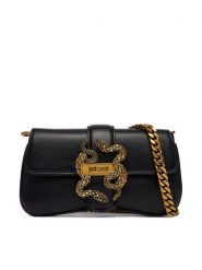 Just Cavalli Torebka 80RA4BA7 ZSA89 Czarny. Czarne torebki klasyczne Just Cavalli, bez wzorów, ze skóry, bez dodatków. Za 729.99 zł.