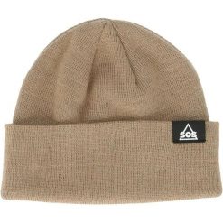 Czapka SOS Golte. Brązowe czapki zimowe SOS, bez wzorów, eleganckie. Za 166.00 zł.