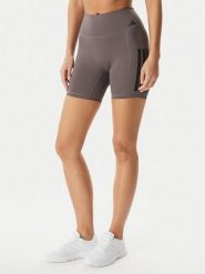 Adidas Szorty sportowe Optime Workout 3-Stripes JZ1099 Szary Slim Fit. Szare szorty sportowe adidas, bez wzorów, z syntetyku, na fitness i siłownię. Za 199.99 zł.