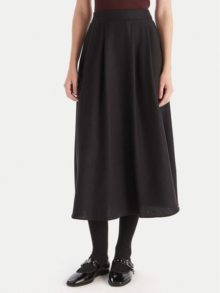Marella Spódnica trapezowa Refuge 2525106012 Czarny Regular Fit. Czarne spódnice Marella, bez wzorów, z syntetyku, trapezowe. Za 419.99 zł.