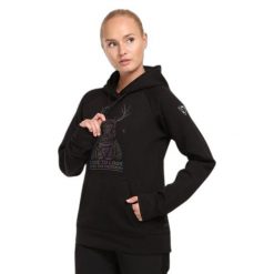 Bluza damska Kilpi Ltd Bellatrix. Czarne bluzy bez kaptura Kilpi, s, bez wzorów, bez kaptura. Za 318.77 zł.