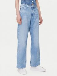 Mustang Jeansy Madison 1016211 Błękitny Wide Fit. Niebieskie jeansy Mustang, bez wzorów, z bawełny. Za 319.99 zł.