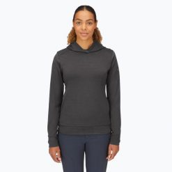 Bluza damska Rab Centrum Hoody. Szare bluzy RAB, bez wzorów, bez ramiączek, bez kaptura. Za 359.99 zł.