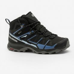 Second Life - Buty turystyczne damskie Salomon XUltra... - Stan Doskonały. Brązowe trekkingi Salomon, bez wzorów, z gore-texu, bez zapięcia, trekkingowe, gore-tex. Za 381.99 zł.