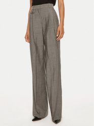Boss Spodnie materiałowe Tetiama 50525850 Szary Relaxed Fit. Szare spodnie materiałowe Boss, bez wzorów, z materiału. Za 799.99 zł.