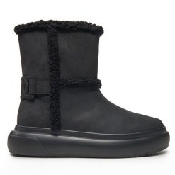 Śniegowce TWINSET. Czarne śniegowce Twinset, bez wzorów, bez zapięcia. Za 1,149.00 zł.