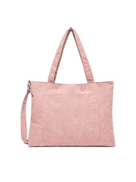 Roxy Torebka C-ROXY-KL-005-08 Różowy. Czerwone shopper bag Roxy, bez wzorów, z materiału, bez dodatków. Za 139.99 zł.