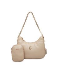 Liu Jo Torebka S Hobo AF5180 E0077 Beżowy. Brązowe torebki klasyczne Liu Jo, bez wzorów, ze skóry, bez dodatków. Za 629.99 zł.