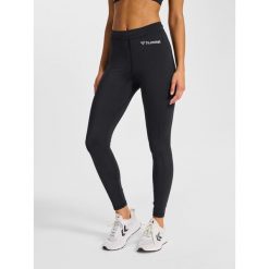 Damskie legginsy Hummel. Czarne legginsy Hummel, bez wzorów, sportowe. Za 168.50 zł.