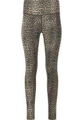 Damskie legginsy z nadrukiem Athlecia Windia. Brązowe legginsy Athlecia, bez wzorów, z materiału, eleganckie. Za 191.00 zł.