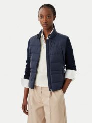 Tommy Hilfiger Kurtka przejściowa WW0WW51095 Granatowy Regular Fit. Niebieskie kurtki Tommy Hilfiger, xs, bez wzorów, z syntetyku, bez kaptura. Za 949.99 zł.