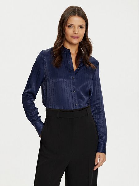 Marciano Guess Koszula 5RGH30 7169A Granatowy Regular Fit. Niebieskie koszule Marciano Guess, z aplikacjami, z wiskozy, bez kołnierzyka, bez ramiączek. Za 859.99 zł.