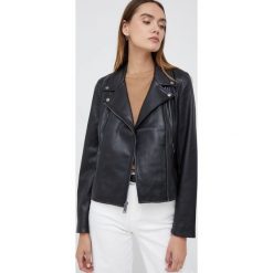 GAP kurtka damska kolor czarny przejściowa. Czarne kurtki GAP, l, bez wzorów, bez kaptura. Za 399.99 zł.
