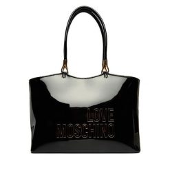 Torebka LOVE MOSCHINO. Czarne shopper bag Love Moschino, bez wzorów, bez dodatków. Za 1,049.00 zł.