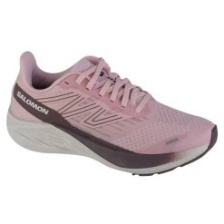 Buty Salomon Aero Blaze W 472086 różowe. Czerwone buty do biegania bez wzorów, z materiału, bez zapięcia, do biegania. Za 665.02 zł.