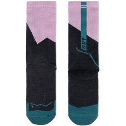 Skarpetki Buff MERINO MW CREW SOCKS MWC1 ORCHID. Fioletowe skarpetki Buff, bez wzorów, z elastanu. Za 139.90 zł.