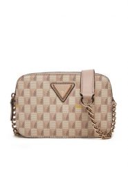 Guess Torebka HWJT93 44140 Różowy. Czerwone listonoszki Guess, z aplikacjami, ze skóry, bez dodatków. Za 489.99 zł.
