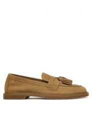 Tommy Hilfiger Mokasyny Light Suede Tassel Loafer FW0FW09285 Brązowy. Brązowe mokasyny Tommy Hilfiger, bez wzorów, ze skóry. Za 529.99 zł.