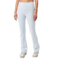 Damskie legginsy rozkloszowane Mandala Classic Rolldown. Niebieskie legginsy MANDALA, bez wzorów, z bawełny. Za 326.50 zł.