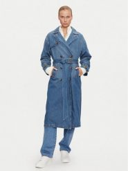 Levi's® Trencz Spade A8976-0001 Niebieski Regular Fit. Niebieskie płaszcze m, bez wzorów, z bawełny, bez kaptura. Za 779.99 zł.
