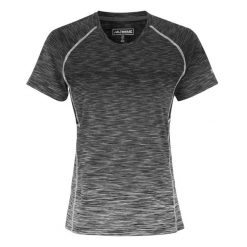 Koszulka damska Regatta Laxley II. Czarne t-shirty sportowe Regatta, bez wzorów, z elastanu, bez ramiączek, na fitness i siłownię. Za 73.99 zł.