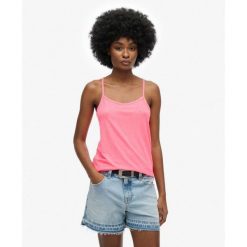 Top Strappy Studios. Czerwone bielizna termoaktywna damska Superdry, bez wzorów, z bawełny, bez ramiączek. Za 106.35 zł.