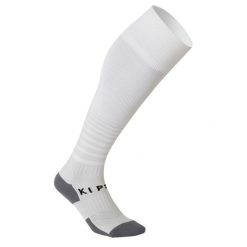 Skarpety do piłki nożnej Kipsta Viralto Club. Niebieskie skarpetki KIPSTA, bez wzorów, z bawełny. Za 29.99 zł.