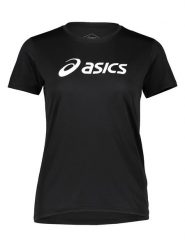 Asics Koszulka funkcyjna w kolorze czarnym rozmiar: S. Czarne t-shirty sportowe ASICS, s, bez wzorów, z materiału, bez ramiączek, outdoorowe. Za 61.60 zł.