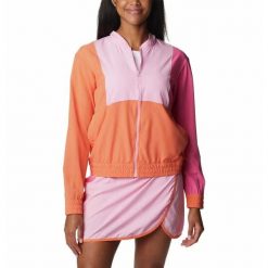 Kurtka Sportowa Przejściowa Columbia Hike Full Zip. Brązowe kurtki przejściowe sportowe Columbia, s, bez wzorów, bez kaptura. Za 160.99 zł.