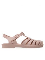 Melissa Sandały Possession Ad 32408 Różowy. Czerwone sandały Melissa, bez wzorów, z tworzywa sztucznego, bez obcasa, na płaskiej podeszwie, bez zapięcia. Za 299.99 zł.