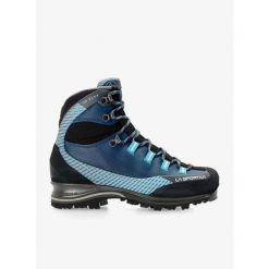 Buty trekkingowe damskie La Sportiva Trango Trk Leather GTX. Niebieskie buty trekkingowe La Sportiva, bez zapięcia. Za 1,112.99 zł.