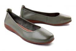 JOSEF SEIBEL 74801 133 610 Fenja 01 mint, baleriny damskie. Zielone baleriny Josef Seibel, bez wzorów, ze skóry, bez obcasa, bez zapięcia. Za 359.90 zł.