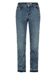 Sublevel Dżinsy - Regular fit - w kolorze niebieskim rozmiar: M. Niebieskie jeansy Sublevel, m, z aplikacjami, ze skóry, klasyczne. Za 140.86 zł.
