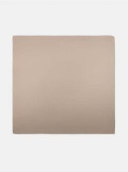 Chusta o satynowym wykończeniu - beżowy. Brązowe chusty Sinsay, bez wzorów, z satyny. Za 9.99 zł.