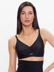 Chantelle Biustonosz bezfiszbinowy Bare Essential C15N20 Czarny. Czarne biustonosze Chantelle, bez wzorów, z syntetyku. Za 169.99 zł.