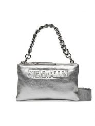 Steve Madden Torebka Bnicco SM13001162-SIL Srebrny. Szare torebki klasyczne Steve Madden, bez wzorów, ze skóry, bez dodatków. Za 269.99 zł.